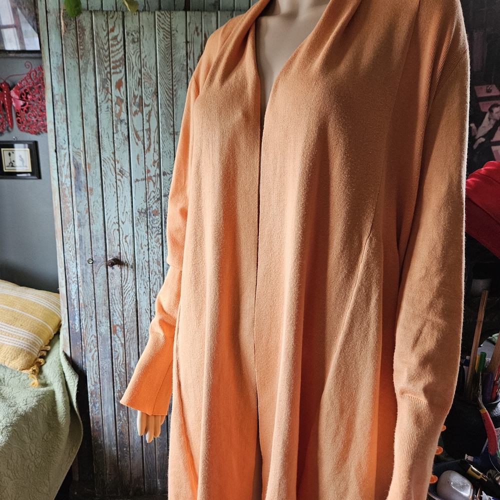 Cyrus Vibrant Orange Women's Cardigan